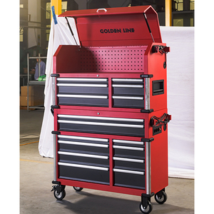 Gl3710l Thép Ngăn Kéo Kéo Dài Con Lăn Tủ Công Cụ Xe Đẩy Lưu Trữ Hộp Công Cụ - Product Image 4