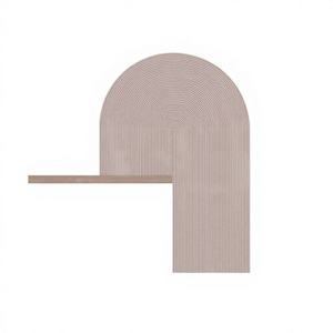 Tapis d'art moderne traditionnel tissé à la machine, à poils ras, écologique, adapté aux animaux domestiques, en PET, PP thermosoudé, mélange PES, poils de 11 mm, 462k - Product Image 1