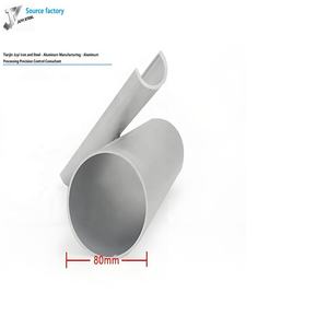 أنابيب من سبائك الألومنيوم المؤكسد عالية الجودة بأقطار 20 مم و30 مم و100 مم و150 مم، نوع 6061 T6، مستديرة ومقاومة للتآكل، مناسبة لتطبيقات الأسقف والحدائق - Product Image 3