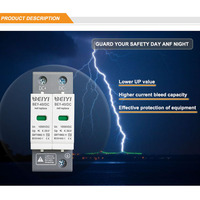 Dispositif de protection contre les surtensions solaires DC de haute qualité 500V DC 2 pôles 40KA 1000V Parafoudre DC T2 SPD