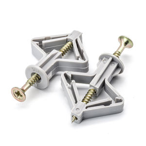 Anclaje de Plástico para Pared Hueca con Tornillo Autorroscante, Kit de Anclaje para Paneles de Yeso y Fibra de Vidrio M8 - Product Image 1