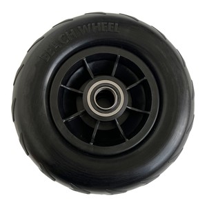 Neumático sólido de espuma de PU de 8x3 pulgadas para remolque, vehículo de camping al aire libre - Product Image 2