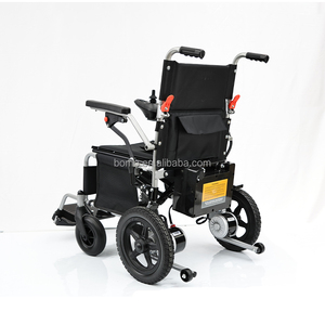 ゾーシャイン電動車椅子 大人用 折りたたみ式 軽量 ポータブル リモコン付き 屋外旅行用 - Product Image 3