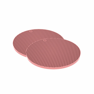 2-teiliges Set Rutsch feste Silikon-Untersetzer matte Hitze beständiges Küchen zubehör für heiße Töpfe und Pfannen - Product Image 6