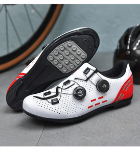 Nouvelles chaussures de cyclisme respirantes perforées <span class=keywords><strong>pour</strong></span> route et <span class=keywords><strong>VTT</strong></span>, unisexe, avec système de fixation sans clip, <span class=keywords><strong>pour</strong></span> la course - Product Image 6