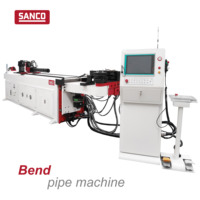 Machine de cintrage automatique de tubes métalliques pour la fabrication de cadres de chaises, machine de cintrage de tubes carrés en acier CNC avec support de mandrin