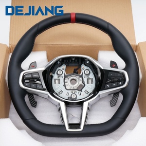 Volante de Cuero con Calefacción y Vibración CS para BMW G30 G31 G32 X3 X4 X5 G01 G02 G87 M3 G80, Alta Calidad, Gran Venta - Product Image 1