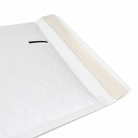 Enveloppe à bulles auto-adhésive avec logo personnalisé, pochette en polyéthylène, taille et épaisseur personnalisées pour sac de courrier postal