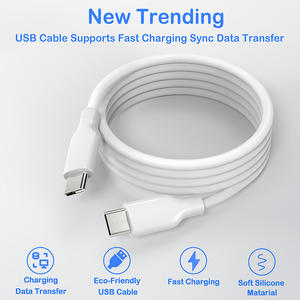 TKT, gran oferta, Cable USB de 1m para IPhone17, Cable de carga, Material TPE, transferencia de alta velocidad, Cable de carga de teléfono tipo C - Product Image 3