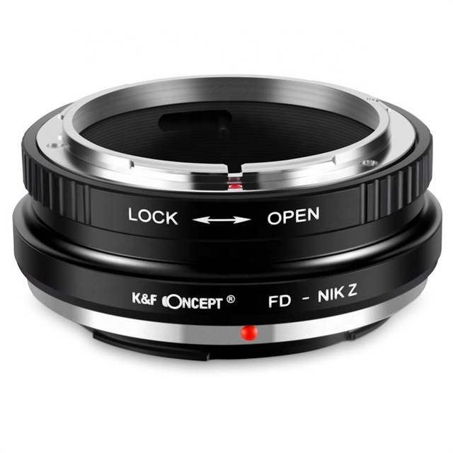 K&F Concept High Precision Lens Adapter for Canon FD Lenses to Nikon Z Mount Camera