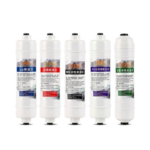 Reemplazable conexión rápida PP <span class=keywords><strong>CTO</strong></span> UDF RO membrana T33 atajos purificador de agua cartucho de filtro de agua para uso doméstico fácil de usar - Product Image 1