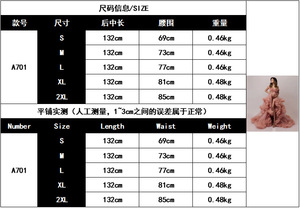 Abito da Sposa Premaman Scollato con Coda Lunga in Garza Abito Maternità con Volant in Tulle per Servizio Fotografico - Product Image 3