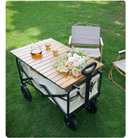 Camping en plein air Chariot Table Conseil Pique-Nique Portable Pliant En Alliage D'aluminium Oeuf Rouleau De Table