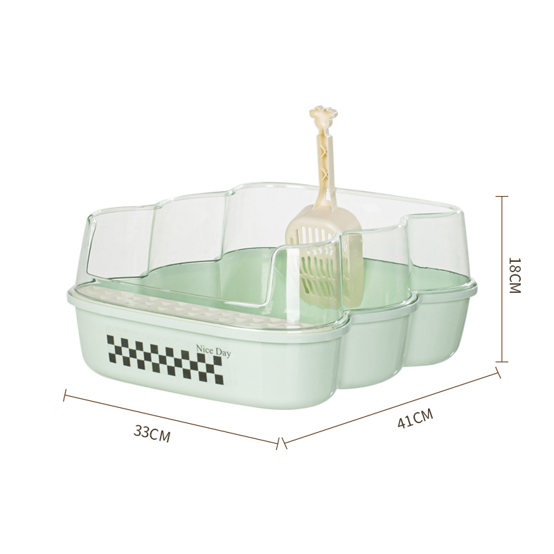 Tamaño pequeño, transparente [verde menta]