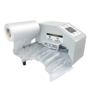 Fábrica Melhor Preço De Alta Velocidade Embalagem Personalizada Bubble Film Pillow Bag Roll Materiais De Embalagem Máquina De Almofada De Ar Mini