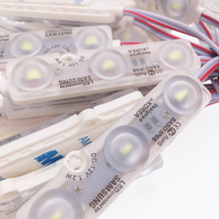 Fournisseur chinois de modules LED 3 SMD 5730 en époxy 1,2W/1,5W avec lentille étanche 12V CE RoHS, module LED Corée