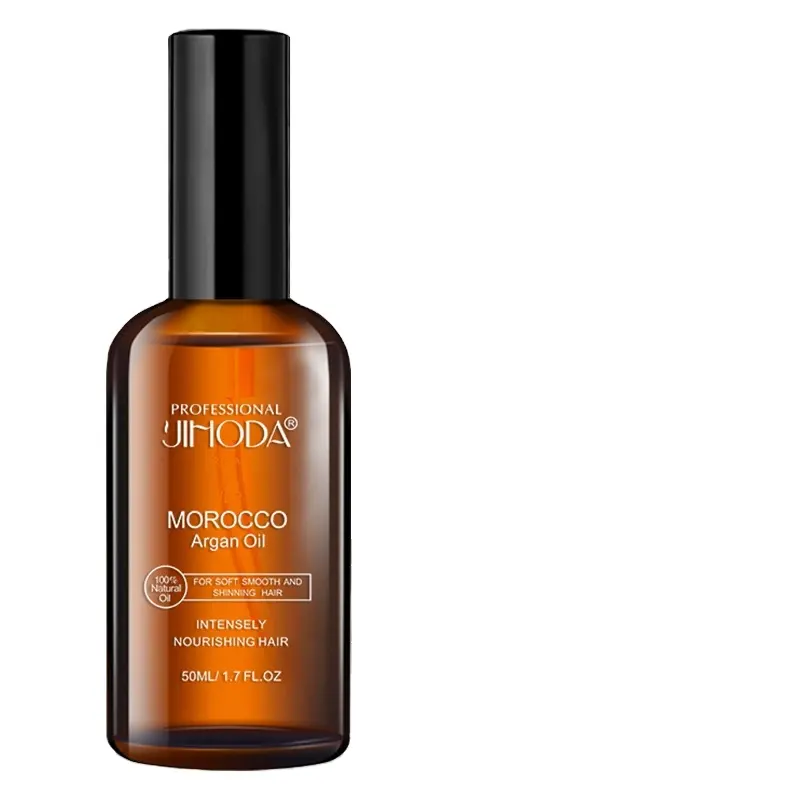 Olio essenziale per capelli all'olio di Argan del marocco biologico con Formula naturale pura per levigare nutrire i capelli brillanti