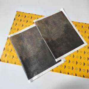 Papel de Envoltura para Ramos de Flores con Impresión Personalizada de Marca - Papel de Seda Amarillo con Logotipo Impreso para Regalos de Lujo - Product Image 6