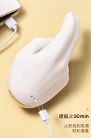 2026 Neuer Simulierter Rechtshändiger G-Punkt-Vibrator mit Heizfunktion, 10 Frequenzen, 100% Wasserdicht, USB-Aufladbar, Flexibles Händchen-Sexspielzeug
