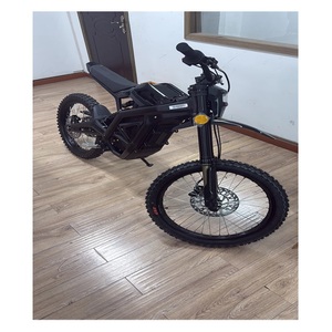 Belle qualité E Dirt Bike Central PMSM moteur 72V40Ah batterie au Lithium LED lumières 4 pistons frein 80km 125cc moto tout-terrain - Product Image 5