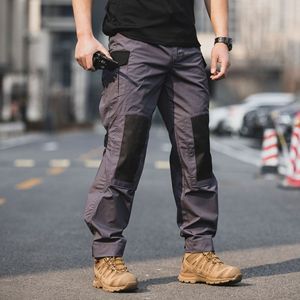 <span class=keywords><strong>Verano</strong></span> Trekking Senderismo Casual Cargo Pantalones <span class=keywords><strong>Trabajo</strong></span> Rodillas Parche Verde Hombres Pantalones tácticos impermeables - Product Image 6