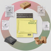 Enveloppes en polyéthylène imprimées sur mesure, sacs d'expédition auto-adhésifs, pochettes d'expédition imperméables pour l'emballage e-commerce