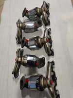 Nuevos Convertidores Catalíticos de Tres Vías de Acero Inoxidable para Hyundai Santa Fe 2014-2015, Emisión Euro IV, Gasolina, Delanteros