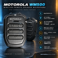 Microphone haut-parleur sans fil Motorola WM500 PMMN4127A pour talkie-walkie APX8000 R7 PoC Kodiak RSM, accessoire radio bidirectionnelle
