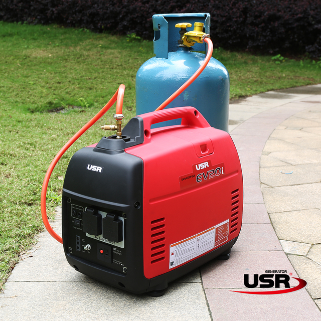 Dual Fuel Generator with Inverter 2kw EV20i-LPG Working with Gas for Home Use