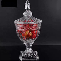 Ensemble de rangement pour thé, café et sucre en verre transparent écologique classique de luxe avec des contenants pour chocolat et bonbons et un bol