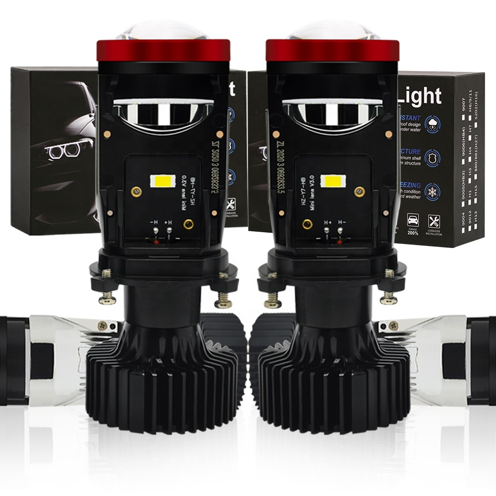 mini bi led projector headlight for 9005