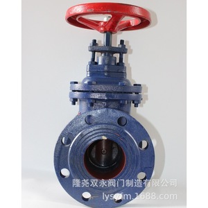 Vanne à opercule à tige non montante Longyao Shuangyong, DN100 PN16, en fonte, pour le contrôle du débit d'eau - Product Image 2