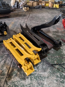 Nouvelle arrivée RZS OEM <span class=keywords><strong>Mini</strong></span> <span class=keywords><strong>pelle</strong></span> de 6 tonnes Clip de seau à pouce hydraulique avec 1 an de garantie <span class=keywords><strong>pour</strong></span> grappins à bûches à usage agricole - Product Image 2