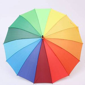 Parapluie de golf imperméable de haute qualité pour l'extérieur, design personnalisé, structure robuste, parapluies de golf arc-en-ciel - Product Image 2