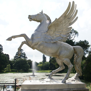 Pegasus Bronze Figur Flying Horse Wing Skulptur - Product Image 1