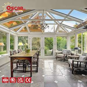 Toldo <span class=keywords><strong>de</strong></span> Lujo Independiente <span class=keywords><strong>de</strong></span> Aluminio y Vidrio <span class=keywords><strong>para</strong></span> Patio, Jardín o <span class=keywords><strong>Terraza</strong></span> con Protección Solar y Función <span class=keywords><strong>de</strong></span> Expansión <span class=keywords><strong>de</strong></span> Espacio - Product Image 1