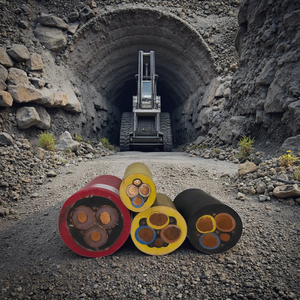 Câble souterrain flexible résistant aux explosions et au feu, à usage intensif, avec gaine en caoutchouc et isolation EPR en cuivre, 0,66/1,14 KV - Product Image 4