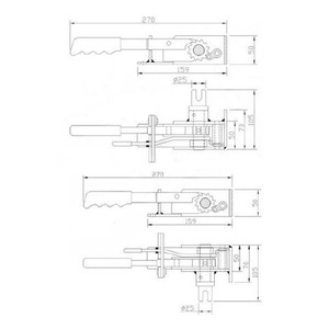 Cordon de fixation robuste pour remorque de camion, attache latérale pour rideau - Product Image 4