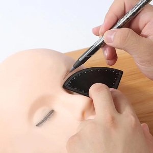<span class=keywords><strong>Dessin</strong></span> de sourcil en 1 minute Design Ruler Microblading Mapping Tool Shaping Permanent Drawing Tattoo Guide Ruler Eye Mak - Product Image 3