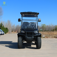 Voiture de golf électrique Beemotor certifiée CE, modèle Club Car rehaussé, 4 roues, prix compétitifs