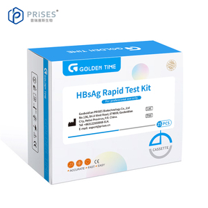 GOLDEN TIME Kit de Detección Rápida de Antígeno de Superficie de <span class=keywords><strong>Hepatitis</strong></span> B en un Solo Paso, Cassette de Prueba de HBsAg de Alta Precisión - Product Image 1