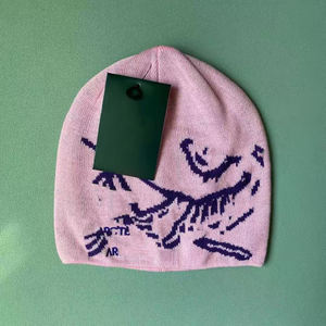 Herbst-Winter Jacquard-Design Acryl-Beanie-Mütze Modische Warme Strickmütze für Herren und Damen für Strand und Reisen - Product Image 4