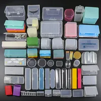 Toptan Oral kavite, kırtasiye konteyner, günlük ihtiyaçlar saklama kutuları renkli özel plastik ambalaj kutusu kart sahipleri