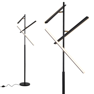 Dimmable Black Modern Standing <b>Lamp</b> Living Room Bedroom Office <b>Corner</b> Reading Light <b>Floor</b> <b>Lamp</b> - Product Image 2