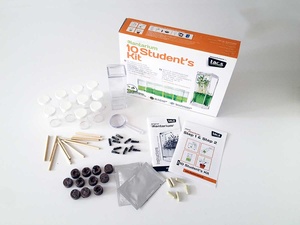Kit de laboratorio de jardín para profesores de estilo rural, ecosistema de cultivo para <span class=keywords><strong>estudiantes</strong></span> para interiores o exteriores, uso de vivero en el hogar, macetas para cultivo de flores - Product Image 3