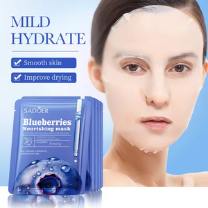 Masque facial hydratant et nourrissant bio et végétalien pour le soin de la peau, masque en feuille de marque privée en gros - Product Image 2