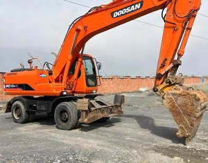 Oferta especial, excavadora Doosan de segunda mano, excavadora hidráulica Doosan de rueda de DH210W-7 a la venta - Product Image 2