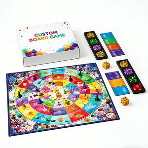 Professional OEM Board Game Factory Custom Card Game Printing Full Set Components Portable Gift <b>Box</b> Packaging Solution - Product Image 6