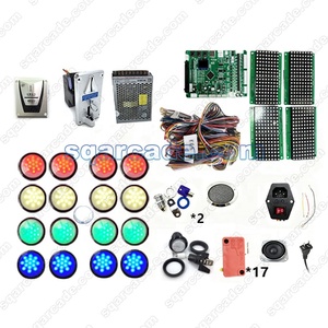 Máquina de Juego Interactiva Chaos Strike-a-Light Carnival para 4 Jugadores, Operada con Monedas, Juego de Arcade de Velocidad de Reacción - Product Image 3