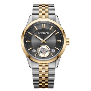 Reloj de Negocios Duskull 2025 de 40 mm, Automático, Mecánico, Esqueleto, Cronógrafo, para Hombre, Acero Inoxidable, Cristal, Logotipo Personalizable, Correa de 22 mm - Product Image 2